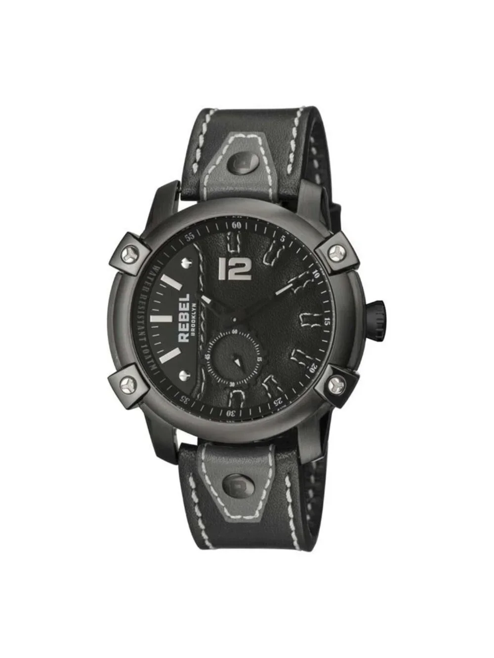 NWT Rebel Weeksville Black Dial Men's Watch